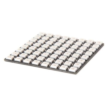 Программируемый модуль 64 светодиодов RGB SMD 5050 WS2812B