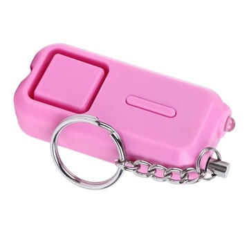 Alarm bezpieczeństwa osobistego Przenośny brelok do samoobrony LED z lampką