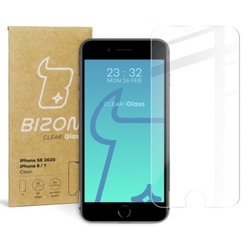 Szkło hartowane Bizon do iPhone SE 2020/ 8/ 7