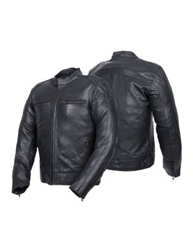 Kurtka skórzana L&J KSM054 Black XL