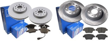 TARCZE KLOCKI P+T ATE AUDI A1 8X A3 8P 312MM
