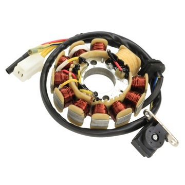 ISKROWNIK STATOR STOJAN CEWKA 4T GY6 11 CEWEK 3F