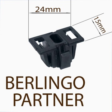 BERLINGO PARTNER 2003-2008 SPONKA MŘÍŽKY MASKA 001