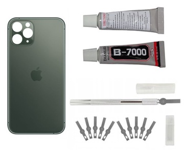 Klapka Plecki iPhone 11 Pro Green zielony + Nożyk