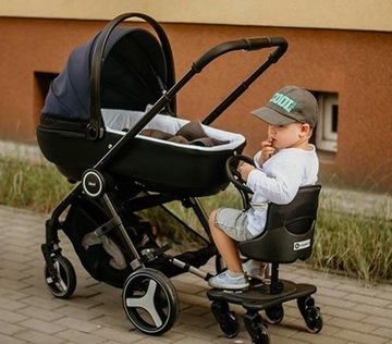 Удлинитель для коляски с сиденьем и рулем Universal 2in1 Easy X Rider V5