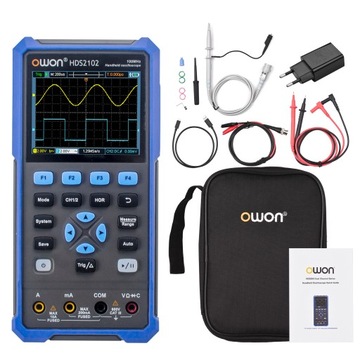 OSCYLOSKOP MULTIMETR OWON HDS2102