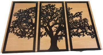 DEKORACJA NA ŚCIANĘ DRZEWO PLEXI 100X70cm