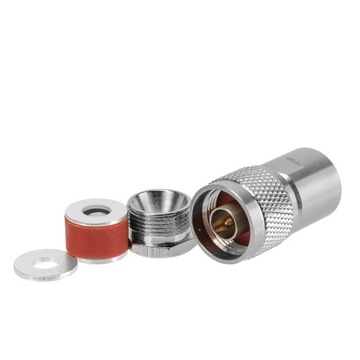 ЗАГЛУШКА N СКРУЧЕННАЯ к RG213 RF10 H1000 ПТФЭ/золото