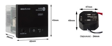 Настенный усилитель Kbsound с комплектом Bluetooth 2,5