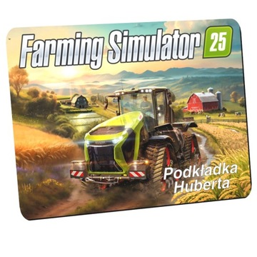 FARMING SIMULATOR PODKŁADKA + IMIĘ MIKOŁAJKI
