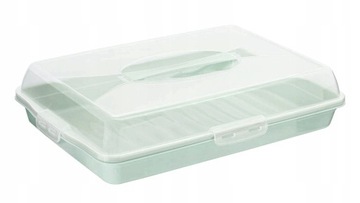 Pojemnik na ciasto wypieki pudełko box 45cm green
