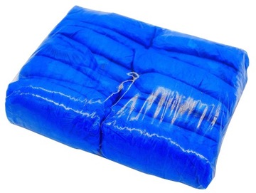 100x OCHRANIACZE FOLIOWE NA BUTY, WORKI OCHRONNE