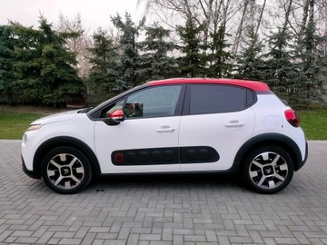 Citroen C3 III Hatchback 1.2 PureTech 82KM 2019 CITROEN C3 82 KM Led Panorama Android Auto Klimatronik Alu 17 Serwisowany, zdjęcie 5