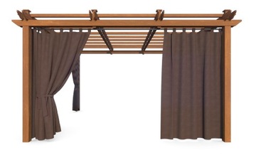 Водонепроницаемые садовые шторы для террасы, нагрудник на липучке, 155х240.