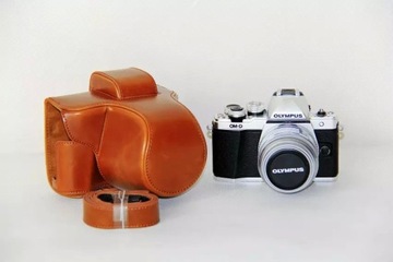КОЖАНЫЙ ЧЕХОЛ ДЛЯ КАМЕРЫ OLYMPUS E-M10 Mark II