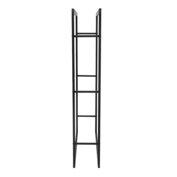 Подставка для дров 40x150x25 см черная