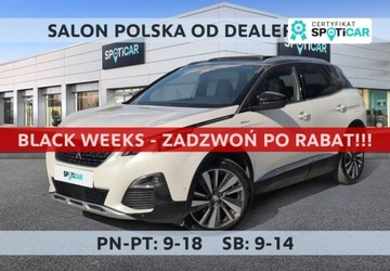 Peugeot 3008 II Plug-In Hybrid HYbrid4 300 PHEV 300KM 2020 Peugeot 3008 1.6 PureTech HYbrid4 GT SS EAT8 300KM Automat SalonPL Bogata
