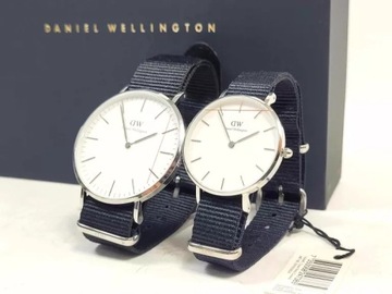 DANIEL WELLINGTON CLASSIC CORNWALL (40MM I 32MM) ZESTAW PREZENTOWY DLA PAR