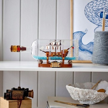 LEGO IDEAS 92177 КОРАБЛЬ В БУТЫЛКЕ