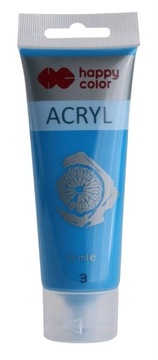 Farba akrylowa HAPPY COLOR 75ml NIEBIESKI 3