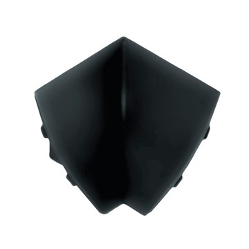 Narożnik Wewnętrzny Listwa Przyblatowa CZARNY MAT