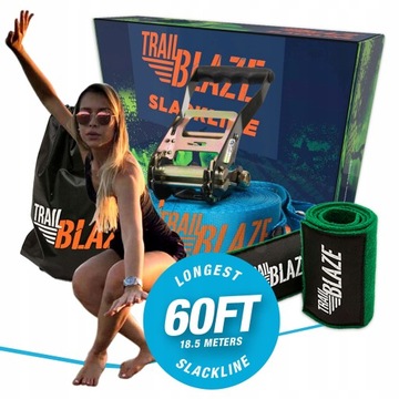 Zestaw dla dzieci Trailblaze Slackline 18,5 m