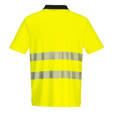PORTWEST KOSZULKA POLO STRECH YELLOW DX412