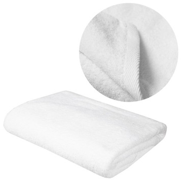 Gruby Ręcznik hotelowy biały 100% bawełna 70x140cm