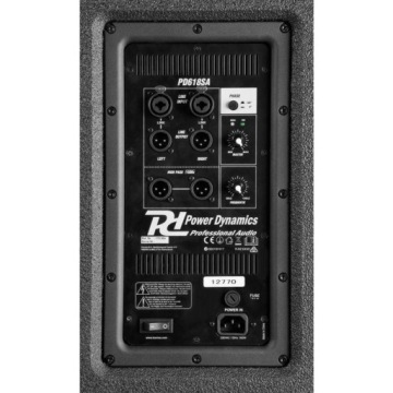 Сабвуфер ACTIVE, мощный 18-дюймовый SUB PD618SA XLR