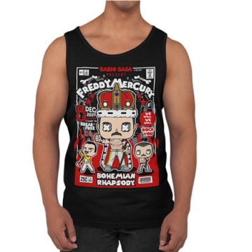 TANK TOP HORROR/ROCK FREDDY MERCURY
