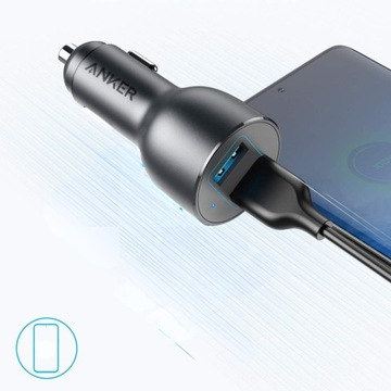 Автомобильное зарядное устройство Anker PowerDrive III, 2 порта, 36 Вт