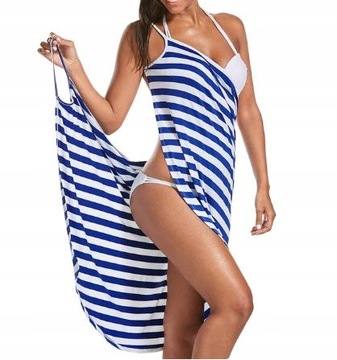 Пляжное платье парео Z123456, XXL