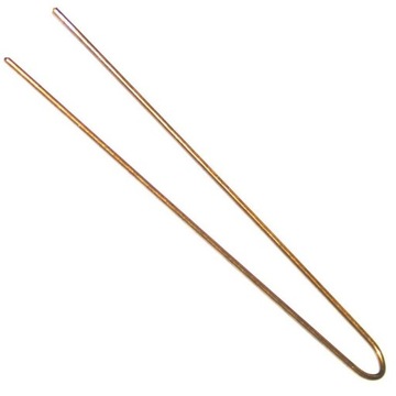 Hair Tools Kokówki Proste Blond 7,5 cm 500 szt.