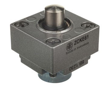 Schneider Electric XC Głowica łącznika krańcowego trzpień metalowy, ZCKE61