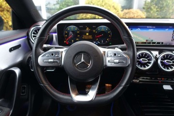 Mercedes CLA C118/X118 Coupe 2.0 220 190KM 2020 Mercedes-Benz CLA 4-Matic, AMG Line, kamera, tempomat, asystent martwego p, zdjęcie 13