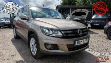 Volkswagen Tiguan I SUV Facelifting 1.4 TSI BlueMotion 160KM 2014 Volkswagen Tiguan 1.4TSI 160KM 4x4-motion ledy bi xenon Navi Kapera full
