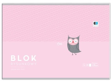 Interdruk Blok rysunkowy A4 20 120G BB KIDS PASTEL