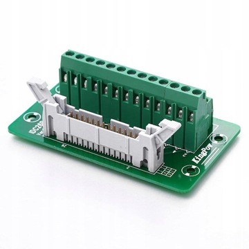 Клеммная колодка IDC40 на DIN-рейку, 2x20 контактов