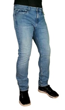 Calvin Klein -Slim K10K108621 jeansy męskie orygin. nowa kolekcja - W36/L34