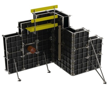Комплект стеновой опалубки Tekko 111,5 м2 BAUTEKK