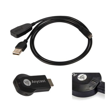 АДАПТЕР ДЛЯ ПОТОКОВОГО ТЕЛЕВИЗОРА DONGLE SMART HDMI WIFI DLNA ANYCAST AIRPLAY