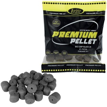 PELLET HACZYK. LORPIO BIG CARP BLACK - 20 MM 200 G