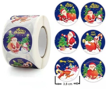 NAKLEJKI MOTYWACYJNE EDUKACYJNE NAGRODY DLA DZIECI FI 38mm 100 szt