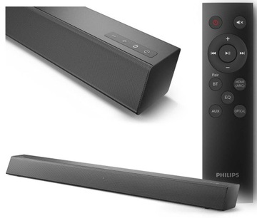 SoundBar 2.0 Głośnik Philips TAB5108 HDMI ARC AUX Bluetooth