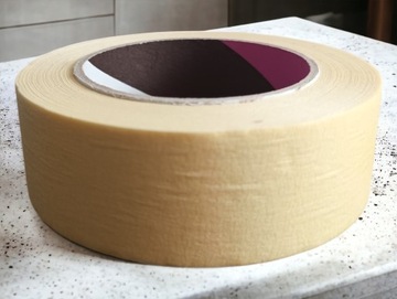 Лента малярная бумажная ГЕРБАНД КАЧЕСТВО точная 25мм 50м ХИТ