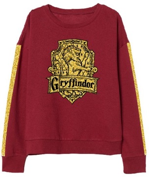 BLUZA BLUZKA HARRY POTTER OCIEPLANA BORDO 146/152 R1