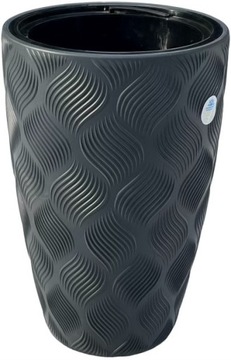 DONICA FLOW SLIM 3D Z WKŁADEM H58 FI40 ANTRACYT
