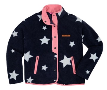 Bluza damska Simply Southern granatowa ciepła polar rozpinana r. S wygodna