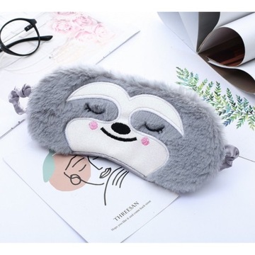 Мягкая маска для глаз для спящего ленивца