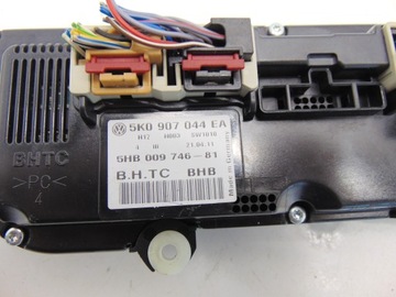 PANEL KLIMATIZACE VENTILACE 5K0907044EA VW JETTA VI PASSAT B7 OHŘÍVAČ SEDADLA